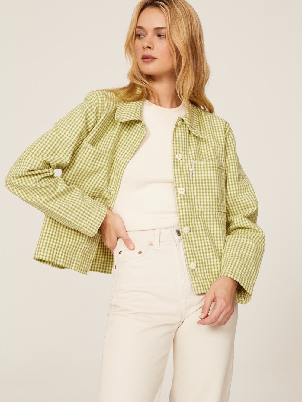 Levi's Janey Check Jacket
